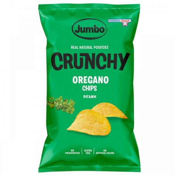 Jumbo Crunchy chips πατατάκια με ρίγανη