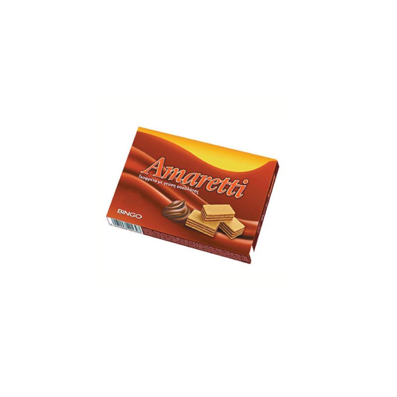 Amaretti classic γκοφρετάκι με γέμιση κρέμα κακάο 68gr