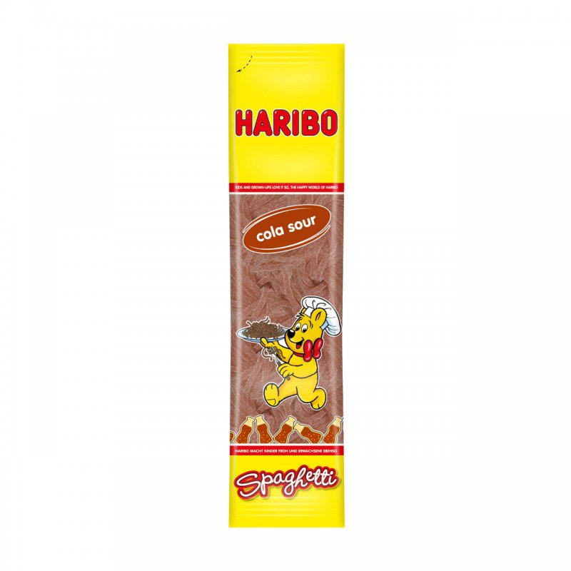 Haribo ζελεδάκια Spaghetti sour cola