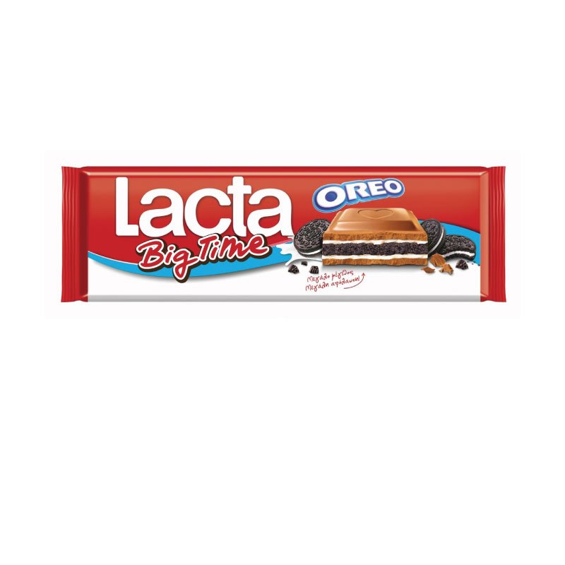 Lacta σοκολάτα Big Time Oreo 320gr