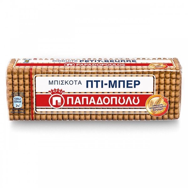 Παπαδοπούλου μπισκότα πτιμπερ κλασικά 225gr