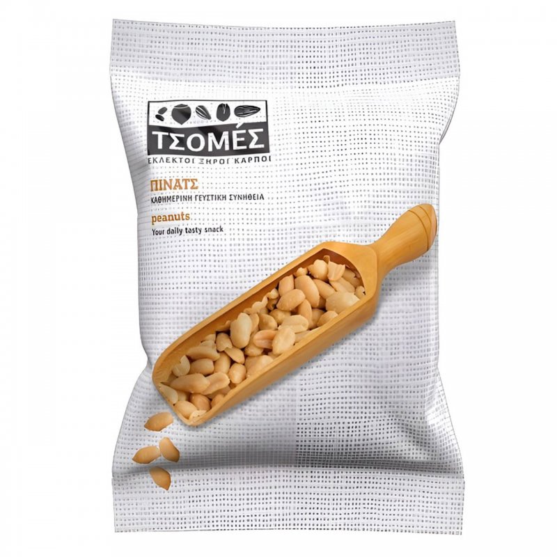 Τσομές φυστίκι πίνατς peanuts ψημένο αλατισμένο 180gr