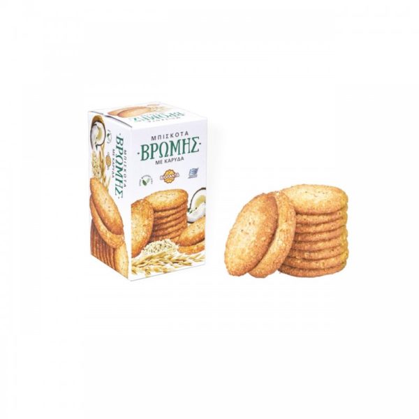 Βιολάντα Μπισκότα βρώμης με καρύδα 200gr